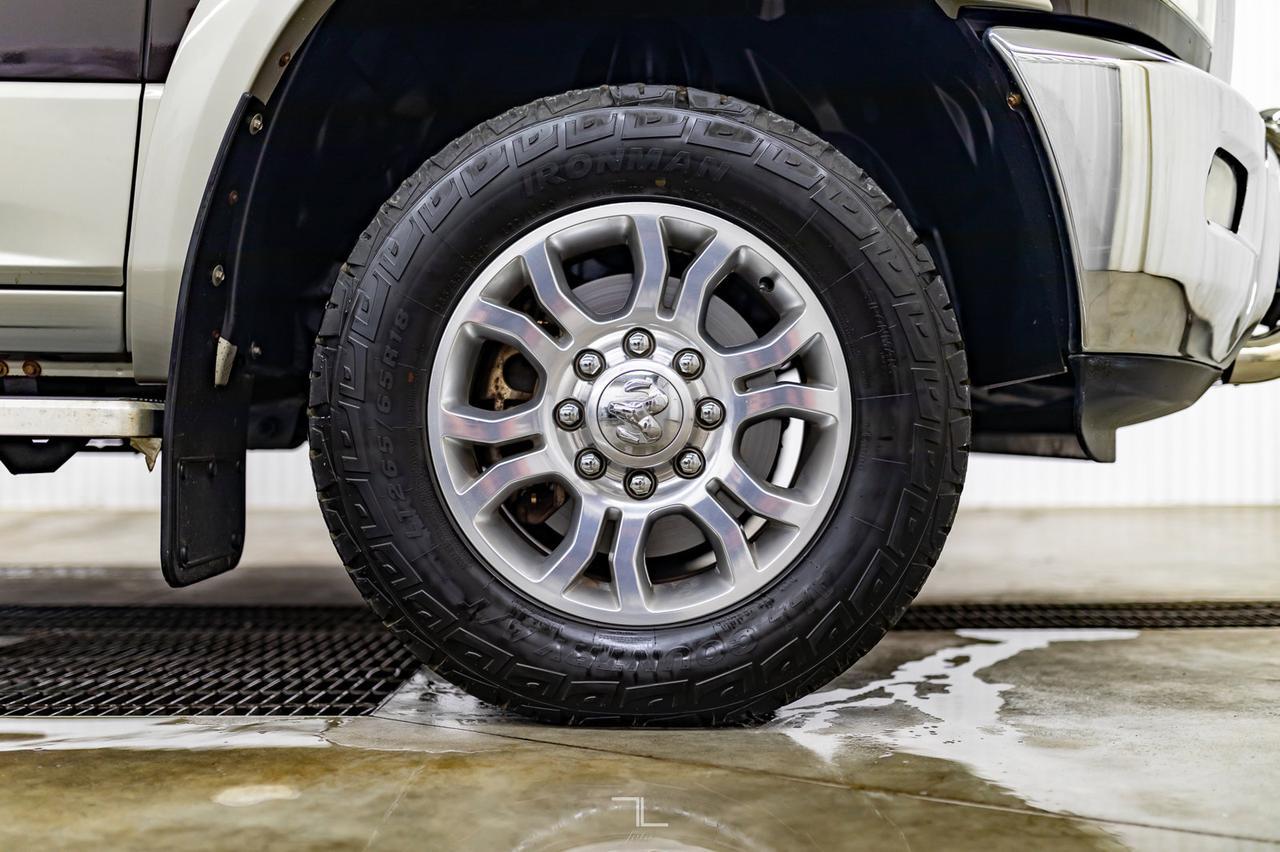 2011 Ram 3500 4x4 Crew Cab Laramie Diesel Leather Roof Nav Red Deer AB