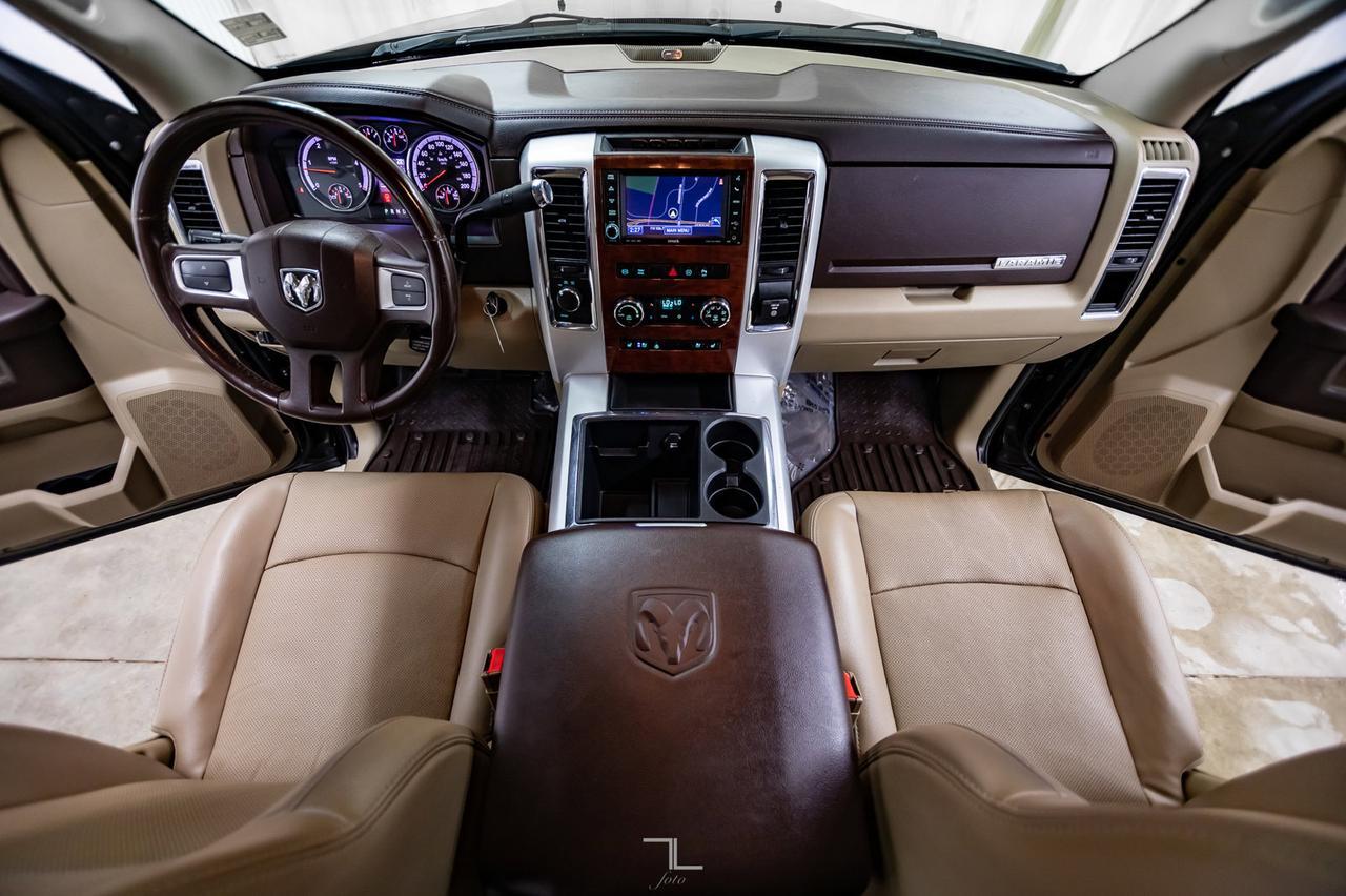 2011 Ram 3500 4x4 Crew Cab Laramie Diesel Leather Roof Nav Red Deer AB