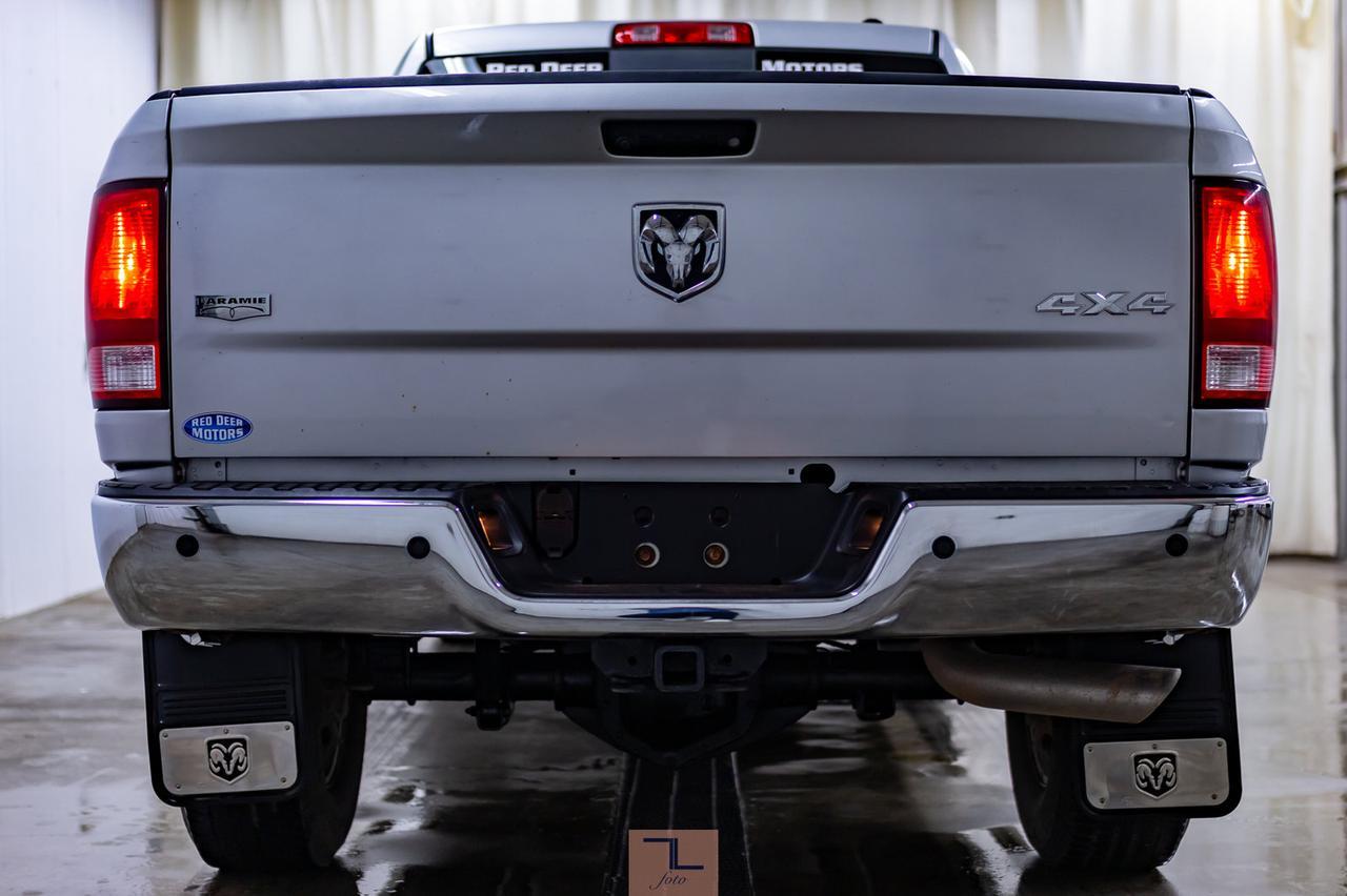 2011 Ram 3500 4x4 Mega Cab Laramie Diesel Leather Roof Nav Red Deer AB