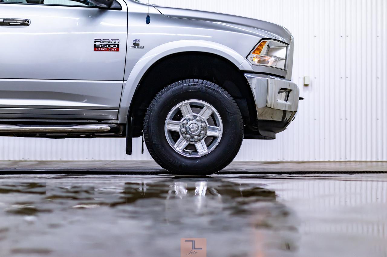 2011 Ram 3500 4x4 Mega Cab Laramie Diesel Leather Roof Nav Red Deer AB