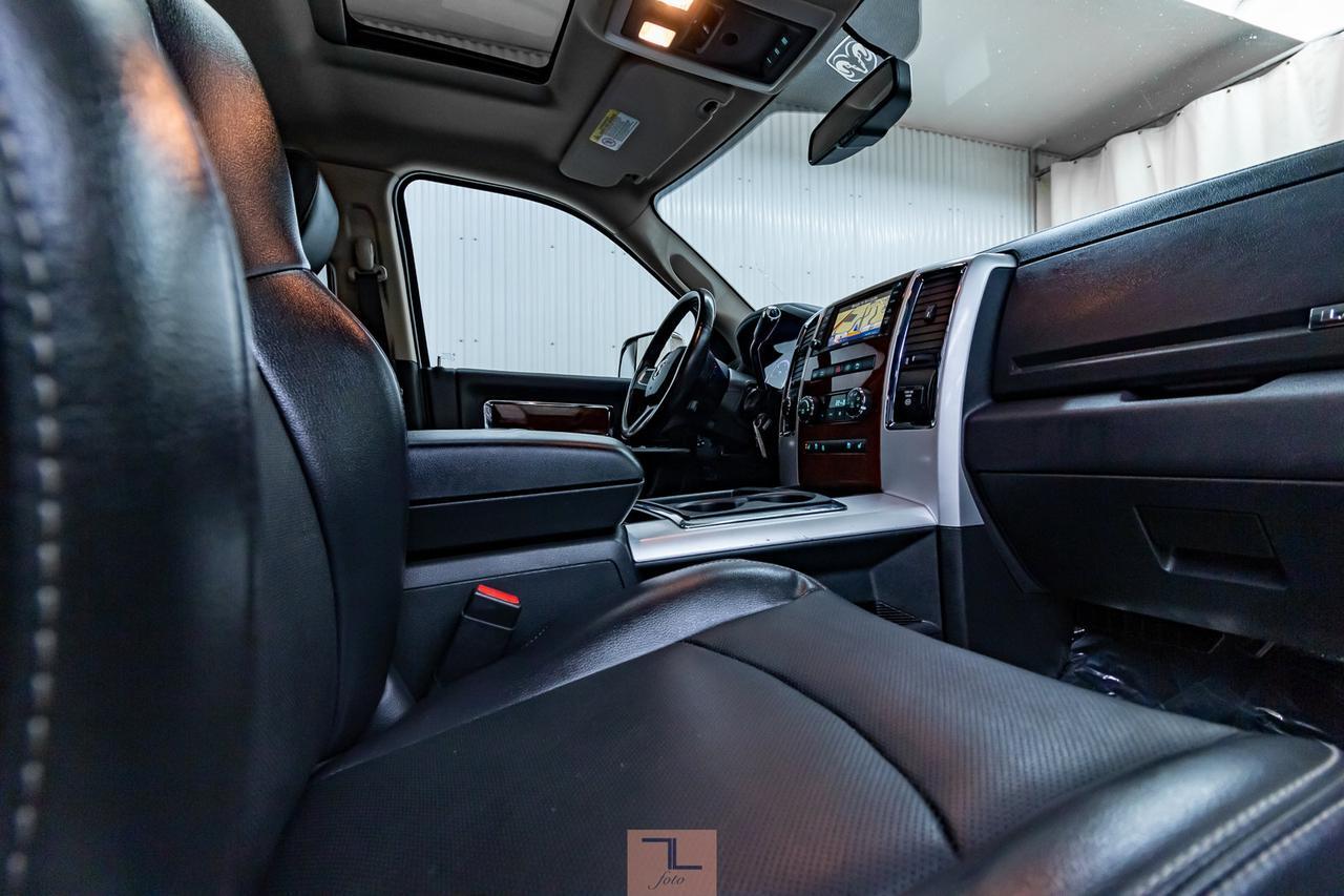 2011 Ram 3500 4x4 Mega Cab Laramie Diesel Leather Roof Nav Red Deer AB