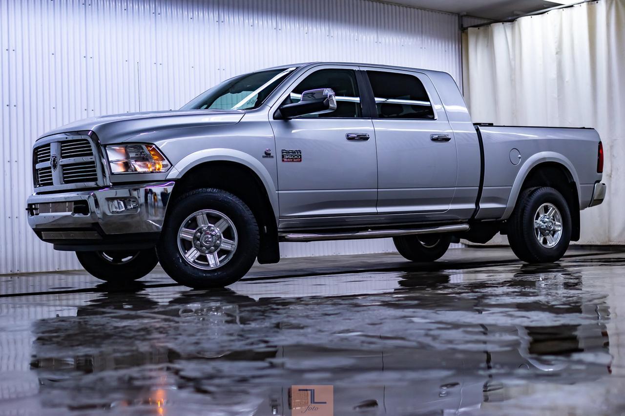 2011 Ram 3500 4x4 Mega Cab Laramie Diesel Leather Roof Nav Red Deer AB