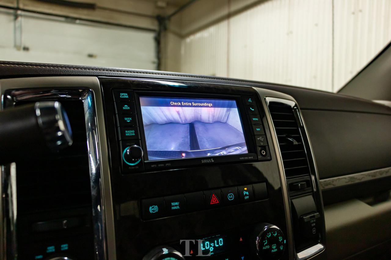 2011 Ram 3500 4x4 Mega Cab Longhorn Diesel Dually Leather Roof Nav Red Deer AB