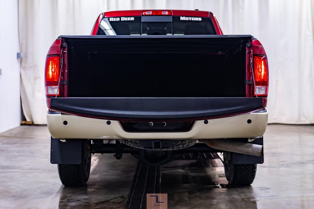 2011 Ram 3500 4x4 Mega Cab Longhorn Diesel Leather Roof Nav Red Deer AB