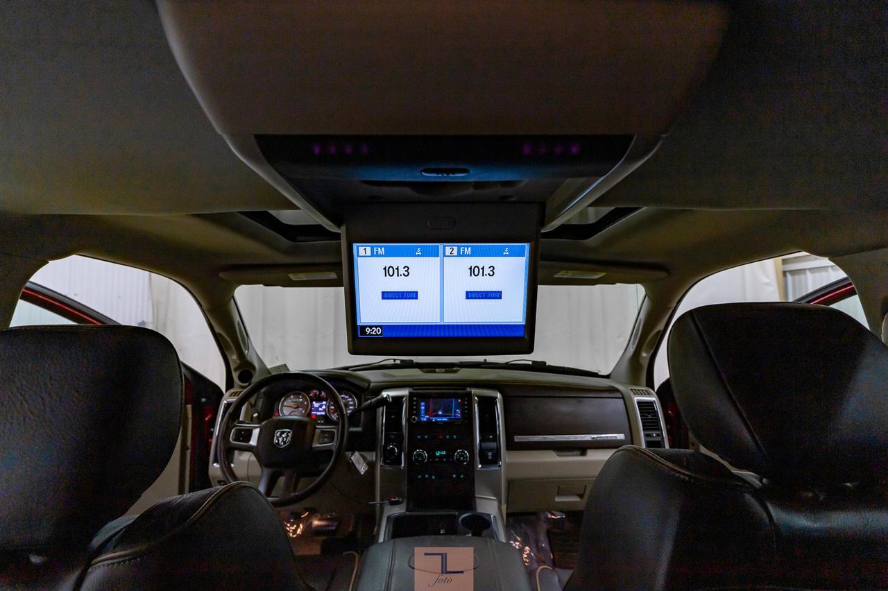 2011 Ram 3500 4x4 Mega Cab Longhorn Diesel Leather Roof Nav Red Deer AB