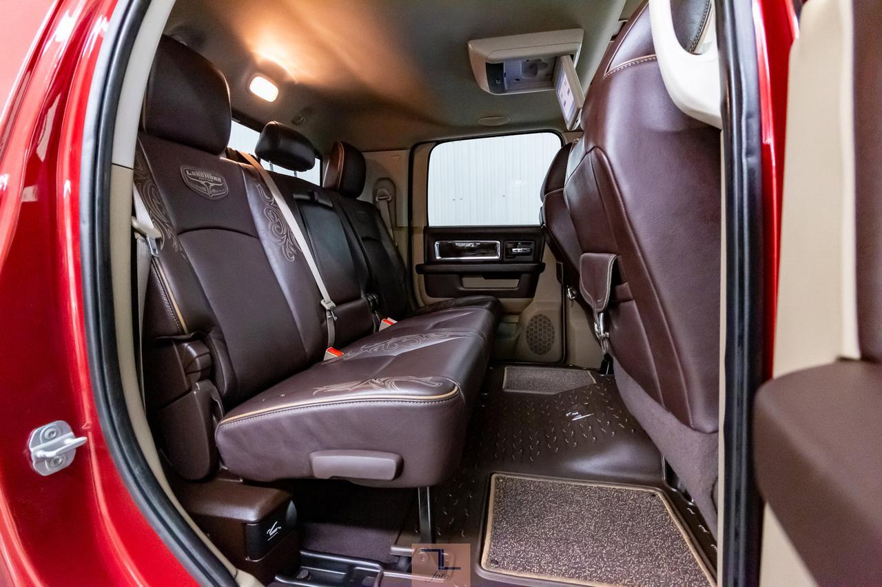 2011 Ram 3500 4x4 Mega Cab Longhorn Diesel Leather Roof Nav Red Deer AB