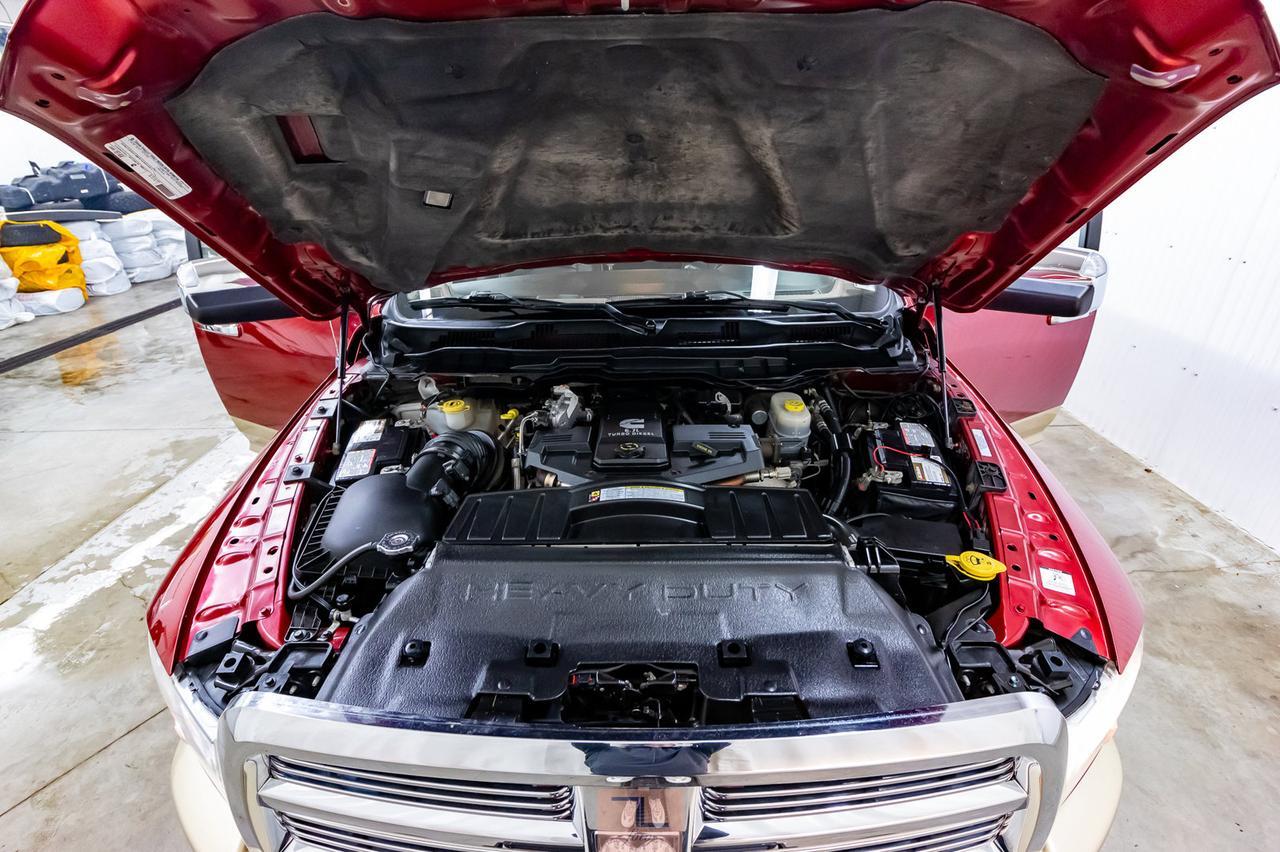 2011 Ram 3500 4x4 Mega Cab Longhorn Diesel Leather Roof Nav Red Deer AB