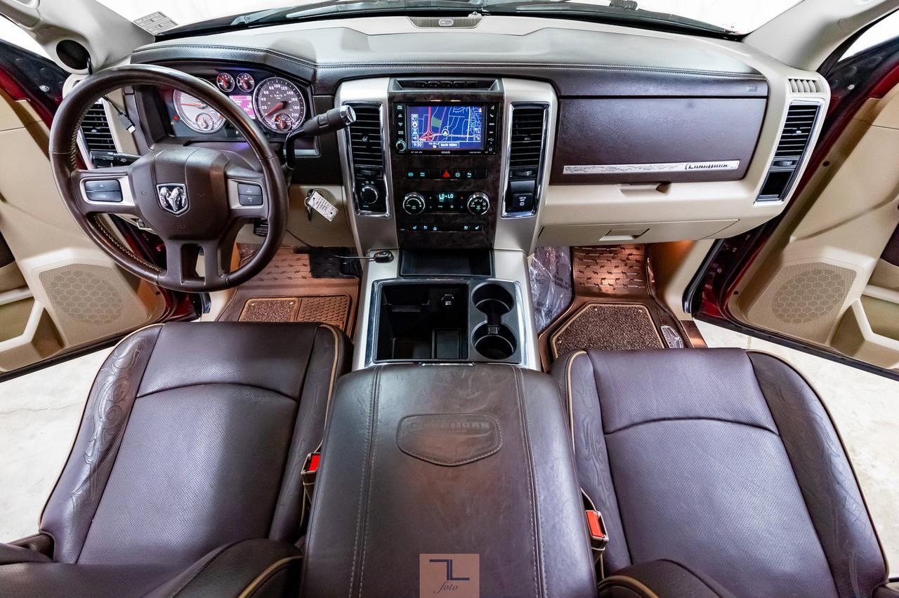 2011 Ram 3500 4x4 Mega Cab Longhorn Diesel Leather Roof Nav Red Deer AB