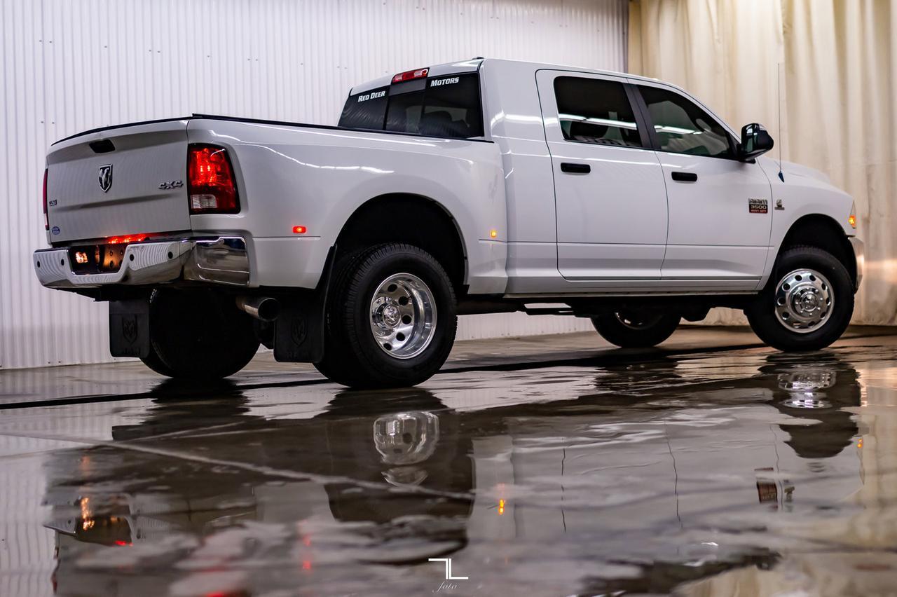 2011 Ram 3500 4x4 Mega Cab SLT Dually Diesel Red Deer AB
