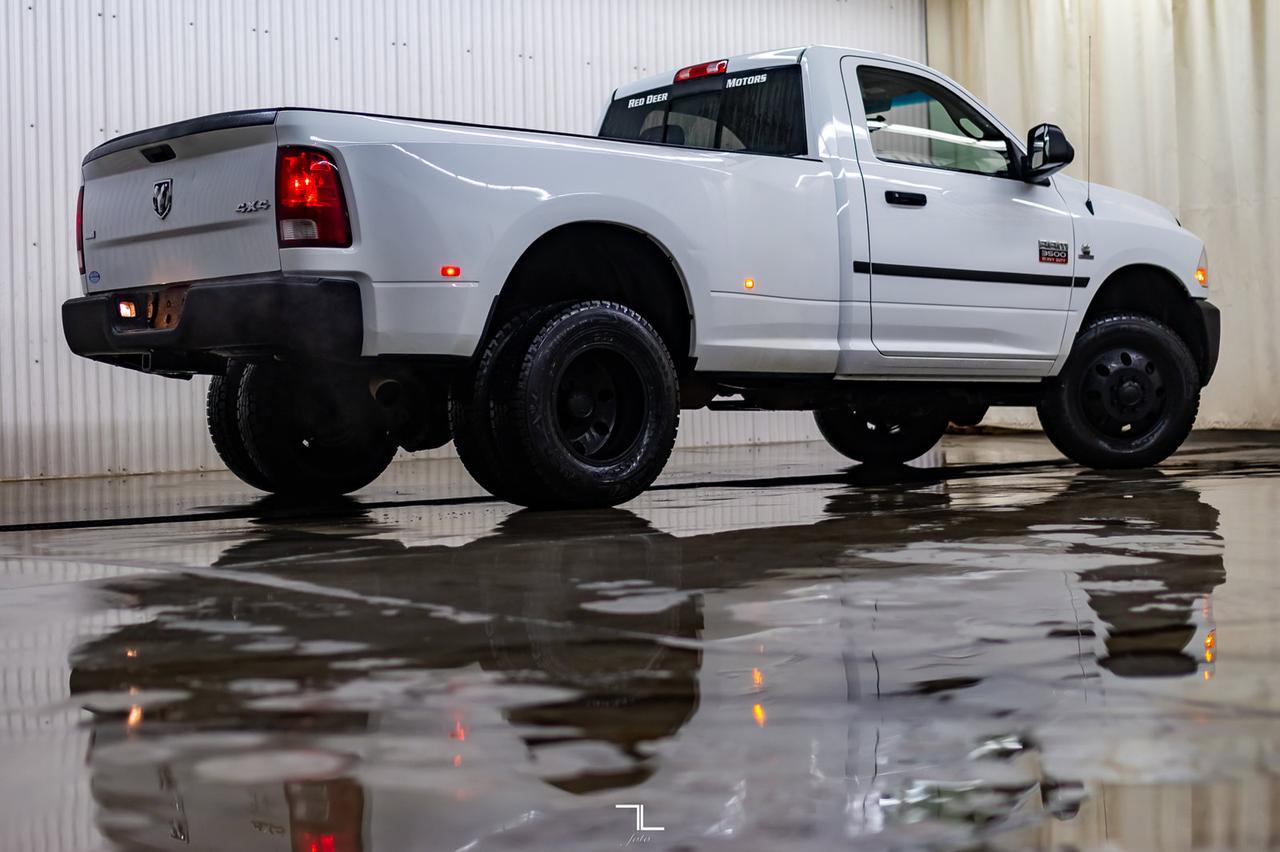 2011 Ram 3500 4x4 Reg Cab ST Diesel Dually Red Deer AB