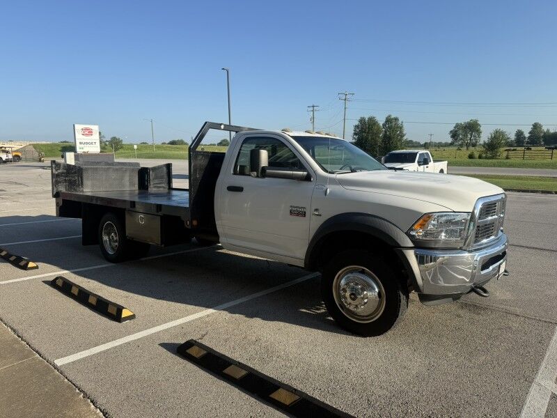 2011 Ram 5500 4x4 Diesel Flatbed w/ Lift Gate ST Collinsville OK