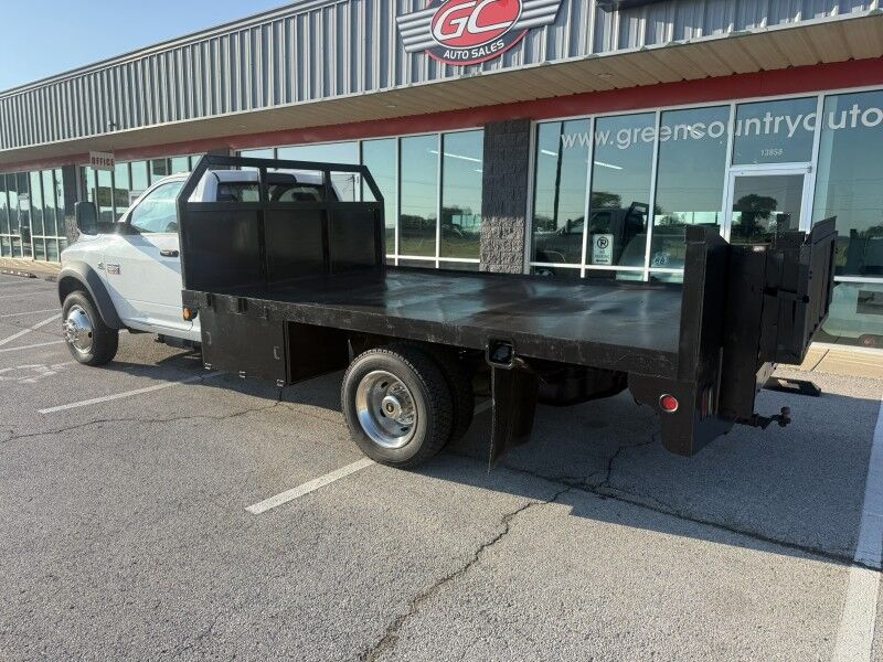 2011 Ram 5500 4x4 Diesel Flatbed w/ Lift Gate ST Collinsville OK