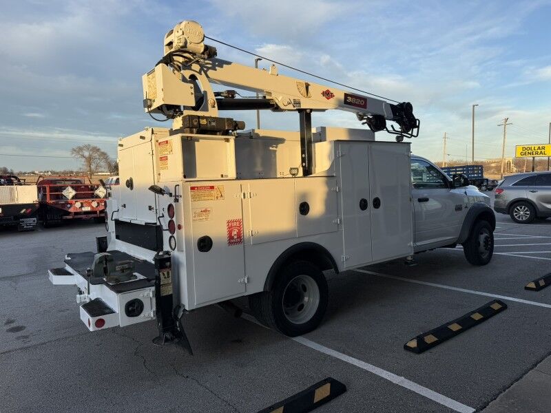 2011 Ram 5500 4x4 Diesel Utility IMT 3820 Crane ST Collinsville OK