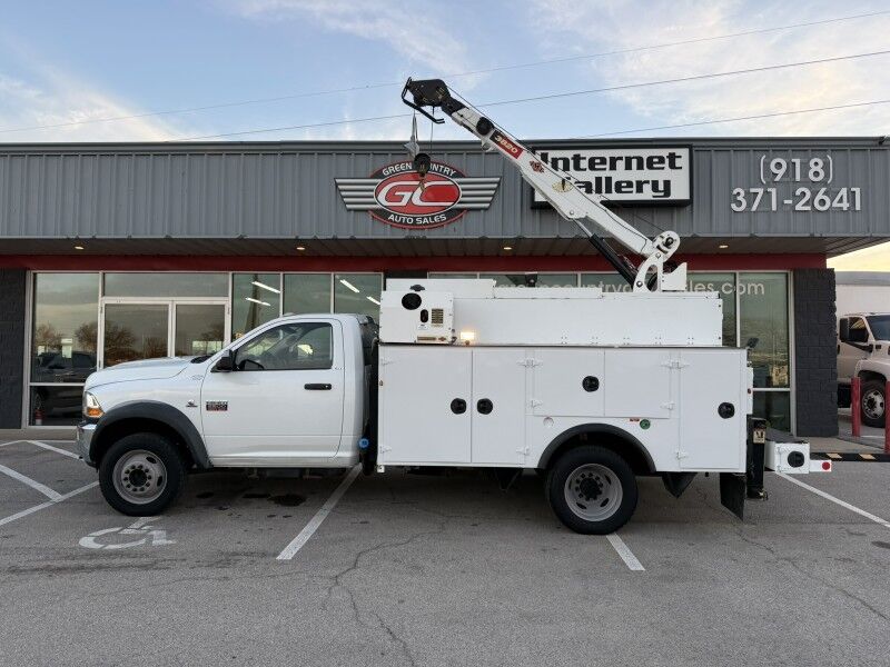 2011 Ram 5500 4x4 Diesel Utility IMT 3820 Crane ST Collinsville OK
