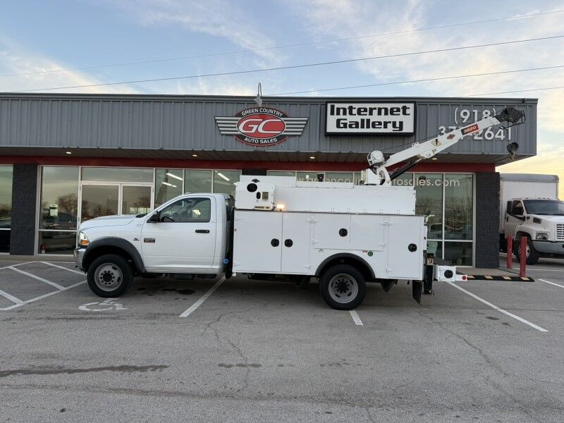 2011 Ram 5500 4x4 Diesel Utility IMT 3820 Crane ST Collinsville OK
