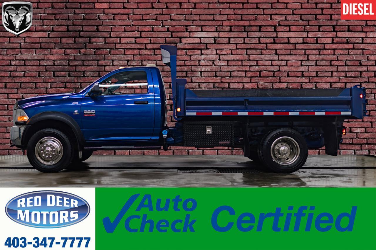2011 Ram 5500 4x4 Reg Cab SLT Dually Dump Box Diesel