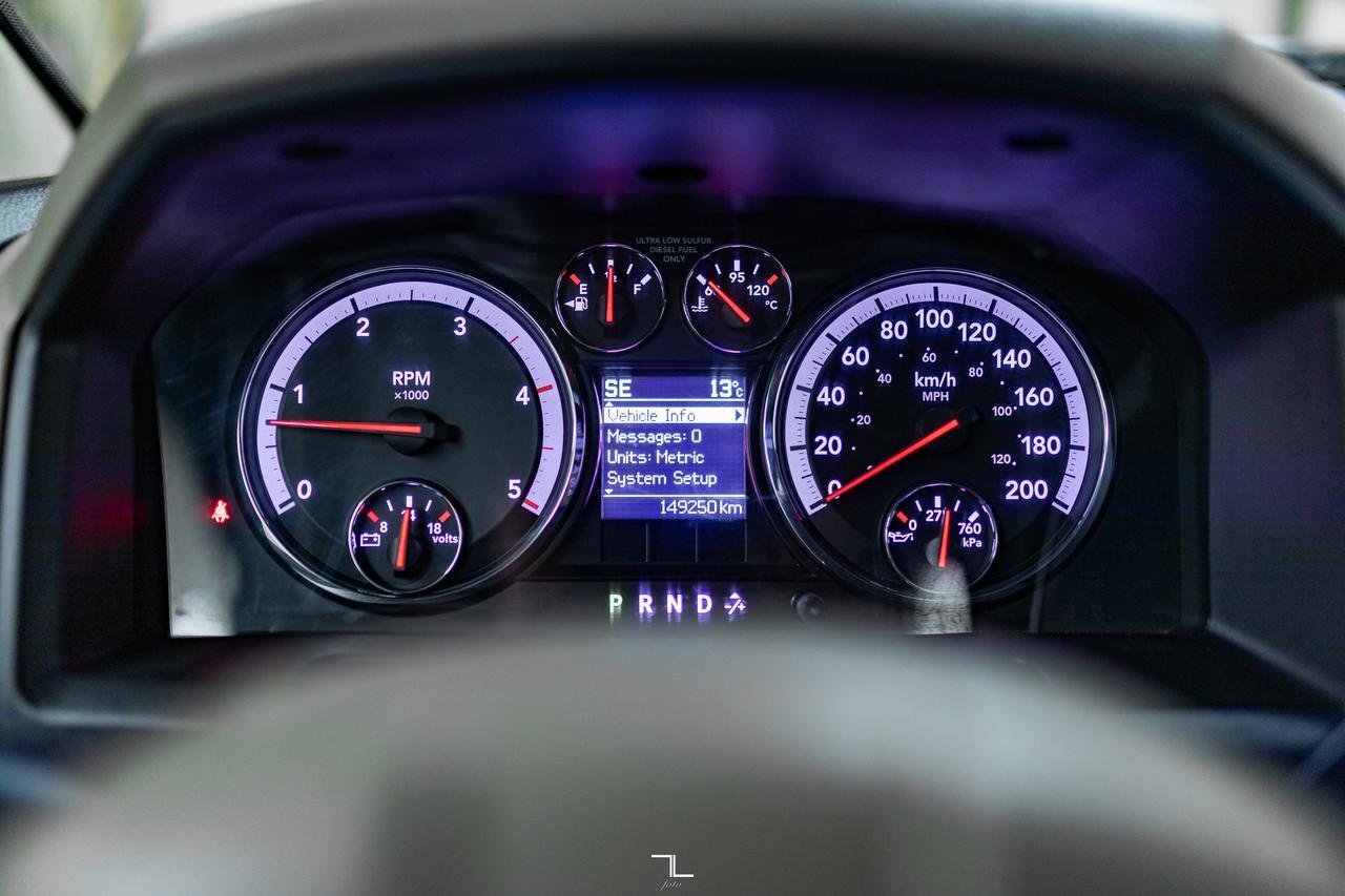 2011 Ram 5500 4x4 Reg Cab SLT Dually Dump Box Diesel Red Deer AB