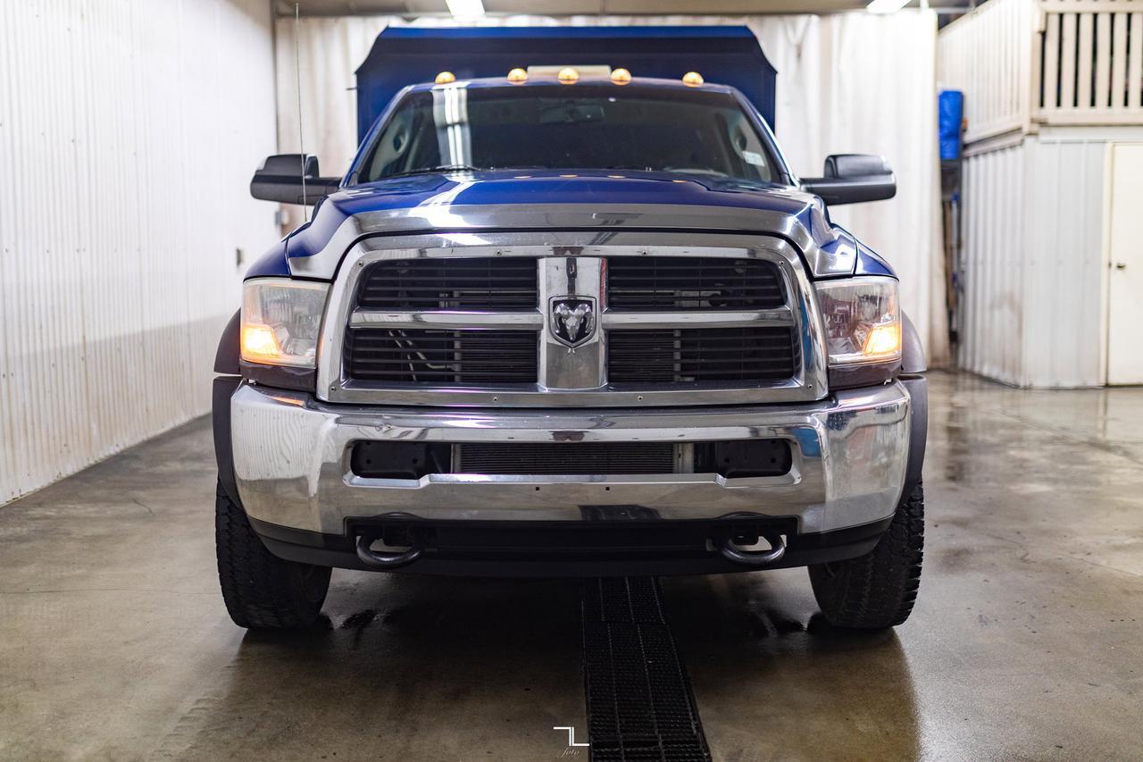 2011 Ram 5500 4x4 Reg Cab SLT Dually Dump Box Diesel Red Deer AB