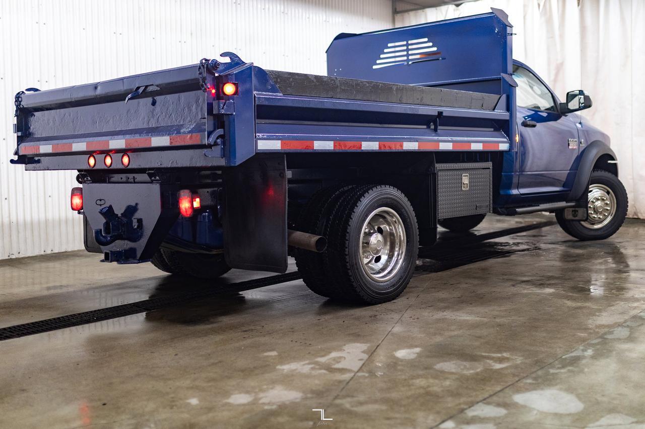 2011 Ram 5500 4x4 Reg Cab SLT Dually Dump Box Diesel Red Deer AB