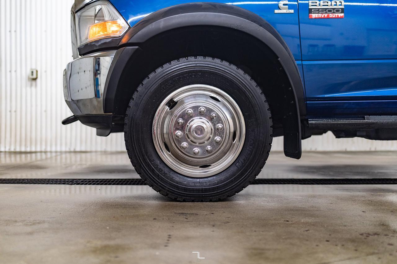 2011 Ram 5500 4x4 Reg Cab SLT Dually Dump Box Diesel Red Deer AB