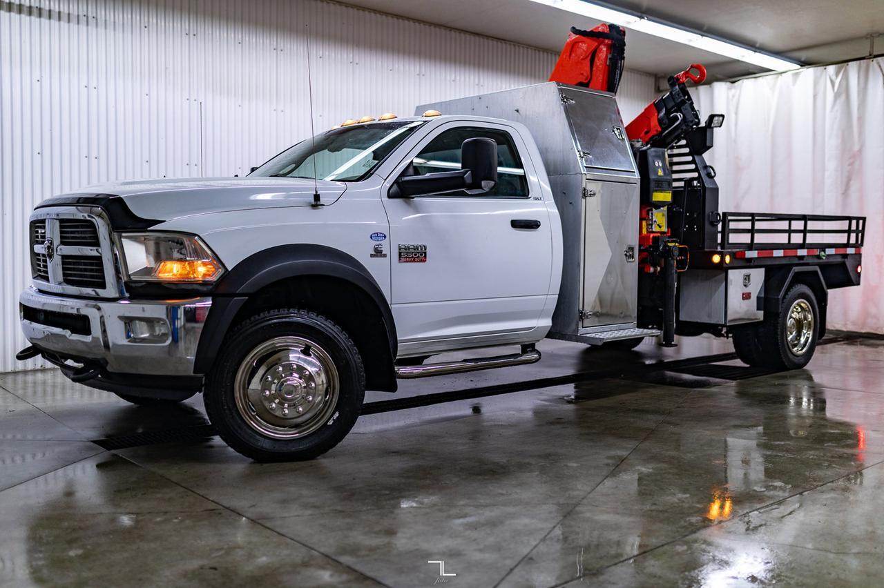 2011 Ram 5500 4x4 Reg Cab SLT Picker Deck Diesel Red Deer AB