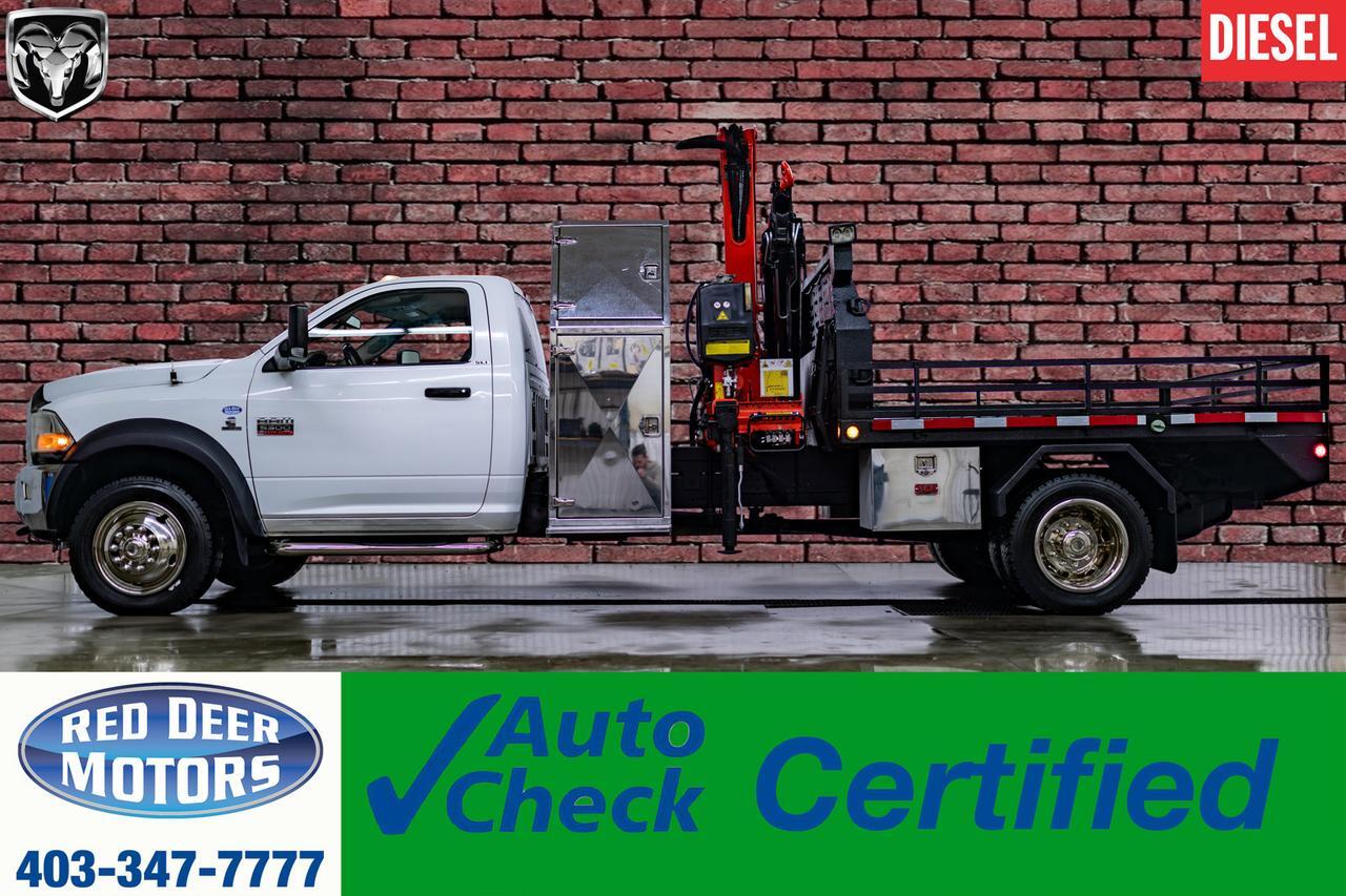 2011 Ram 5500 4x4 Reg Cab SLT Picker Deck Diesel