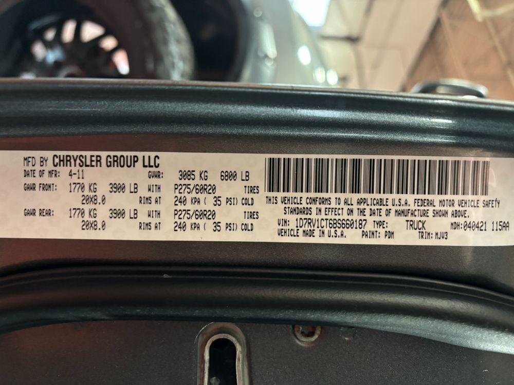 2011 Ram Ram 1500 SLT Franklin OH