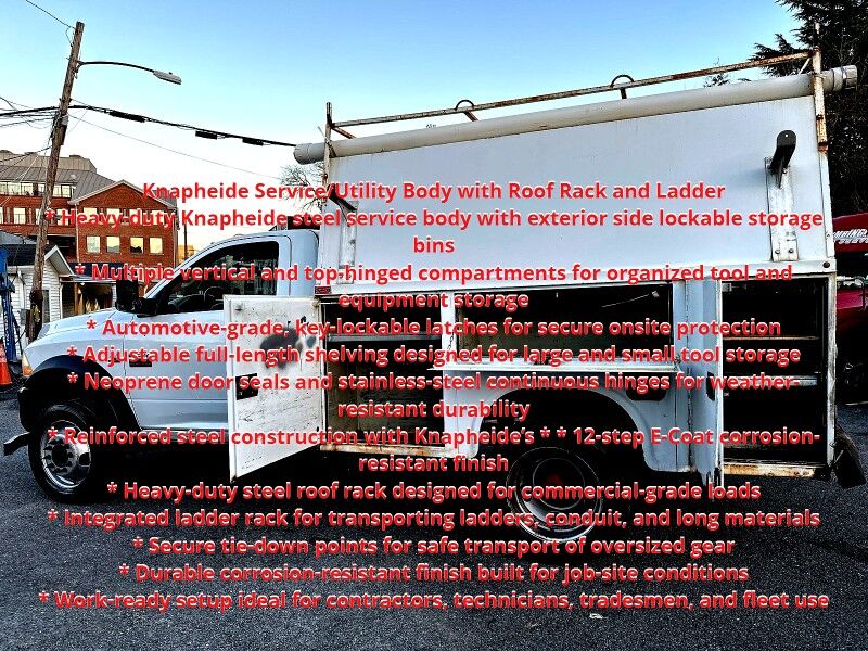 2011 Ram Ram 4500HD Chassis HD Chassis ST 4WD DRW Knapheide Service Utility Body Arlington VA
