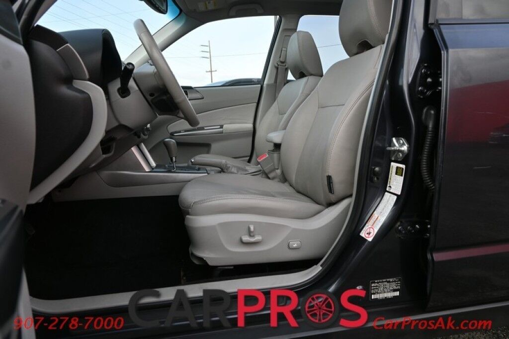 2011 Subaru Forester 2.5X Limited - Automatic - All Wheel Drive - 2-Way Remote Start - Power & Heated Leather Seats - Sunroof - Fog Lights - Cruise Control - Tow Package - Alloy Wheels Anchorage AK