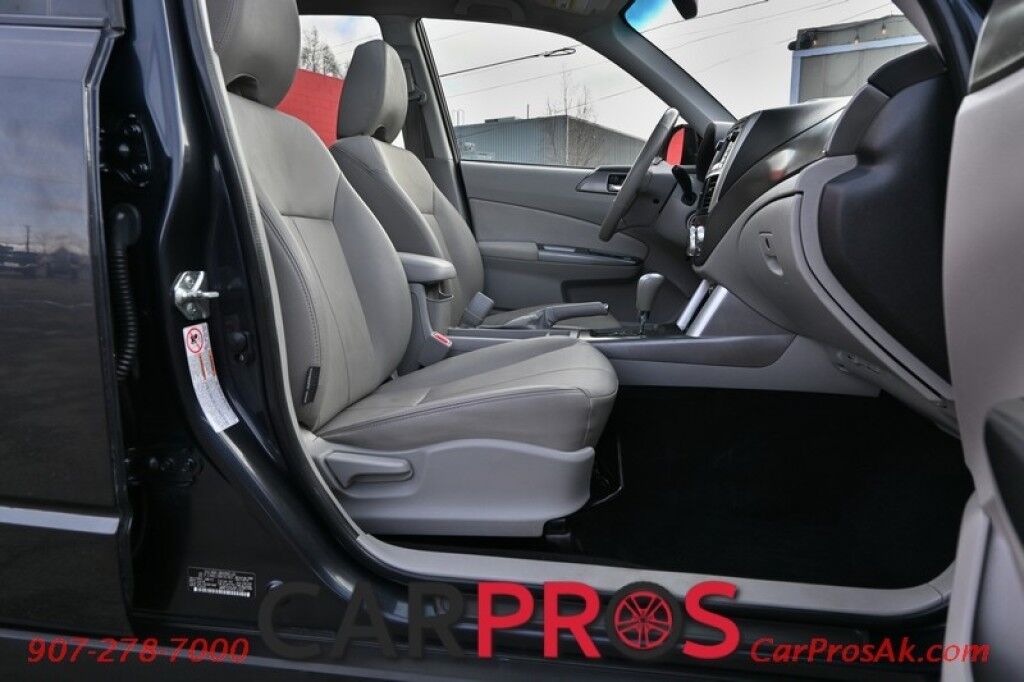 2011 Subaru Forester 2.5X Limited - Automatic - All Wheel Drive - 2-Way Remote Start - Power & Heated Leather Seats - Sunroof - Fog Lights - Cruise Control - Tow Package - Alloy Wheels Anchorage AK