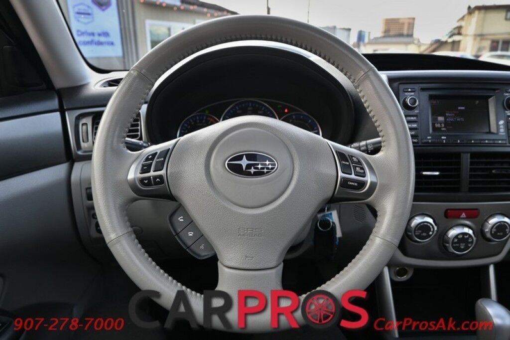 2011 Subaru Forester 2.5X Limited - Automatic - All Wheel Drive - 2-Way Remote Start - Power & Heated Leather Seats - Sunroof - Fog Lights - Cruise Control - Tow Package - Alloy Wheels Anchorage AK