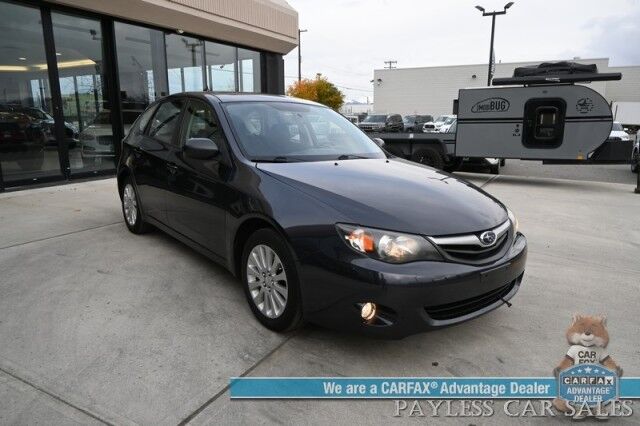 2011 Subaru Impreza Wagon 2.5i Premium / AWD / Automatic / Power Locks, Windows & Mirrors / Heated Alcantara Seats / Sunroof / Air Conditioning / Cruise Control / Alloy Wheels / Block Heater / 27 MPG / Only 78k Miles / 1-Owner Anchorage AK