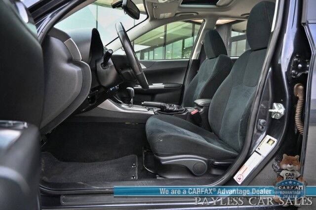 2011 Subaru Impreza Wagon 2.5i Premium / AWD / Automatic / Power Locks, Windows & Mirrors / Heated Alcantara Seats / Sunroof / Air Conditioning / Cruise Control / Alloy Wheels / Block Heater / 27 MPG / Only 78k Miles / 1-Owner Anchorage AK