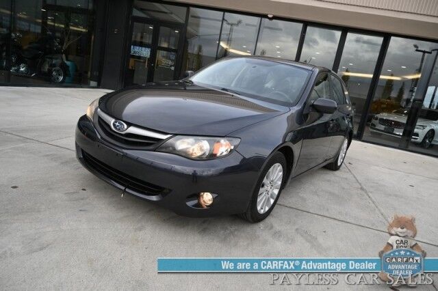 2011 Subaru Impreza Wagon 2.5i Premium / AWD / Automatic / Power Locks, Windows & Mirrors / Heated Alcantara Seats / Sunroof / Air Conditioning / Cruise Control / Alloy Wheels / Block Heater / 27 MPG / Only 78k Miles / 1-Owner Anchorage AK