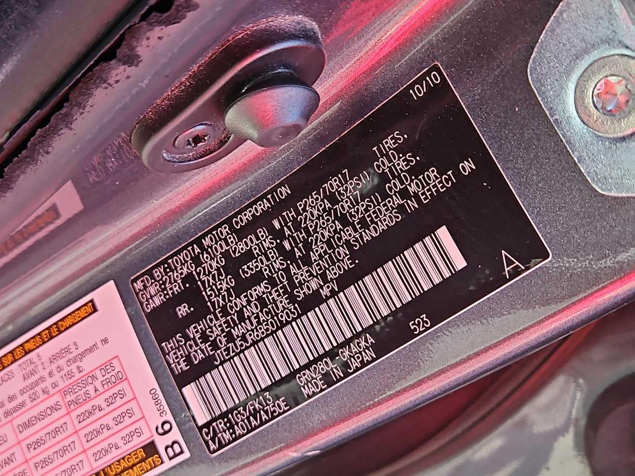 2011 Toyota 4Runner SR5 Irving TX