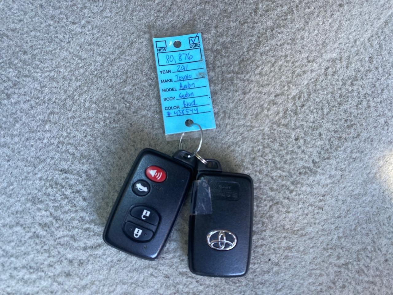 2011 Toyota Avalon Limited LOW MILES 80,879 Pompano Beach FL