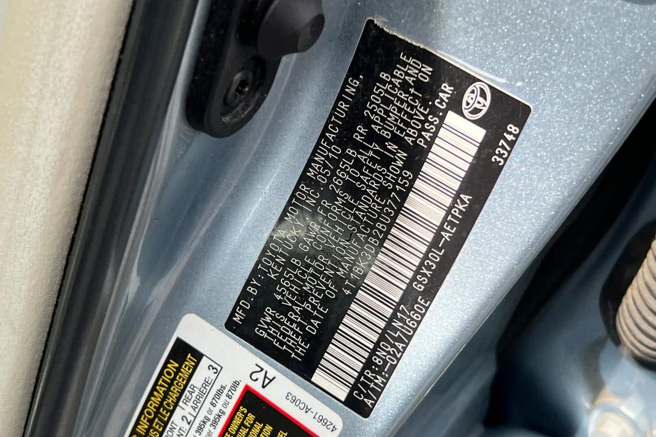 2011 Toyota Avalon Limited Roseville CA