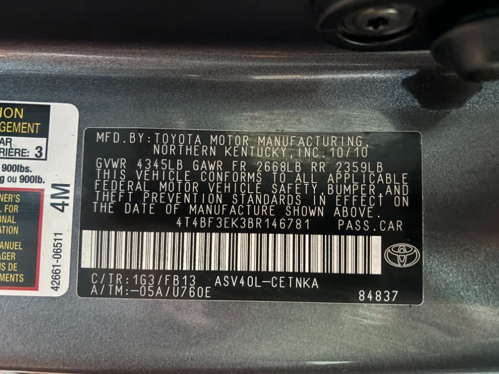 2011 Toyota Camry LE Franklin OH