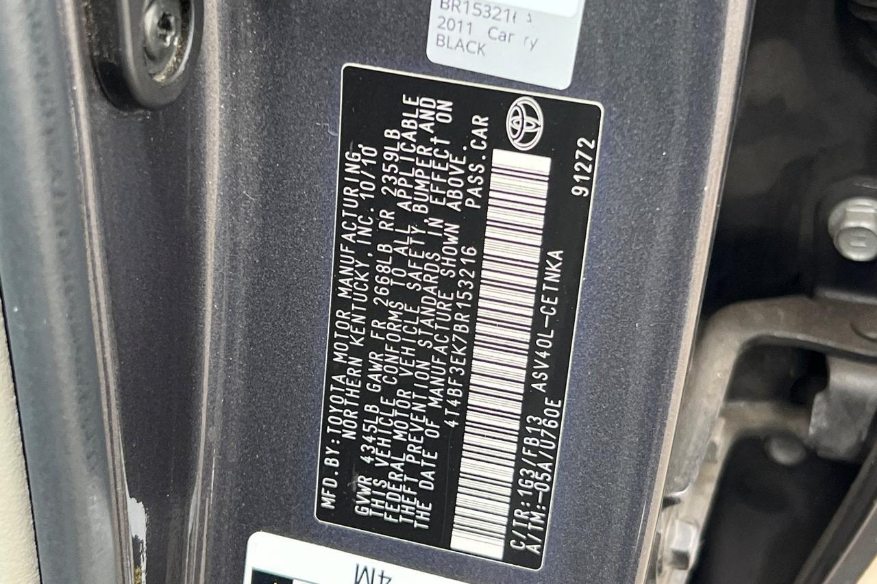 2011 Toyota Camry LE Roseville CA