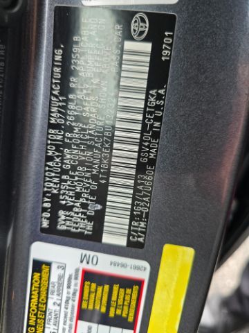 2011 Toyota Camry XLE V6 San Antonio TX
