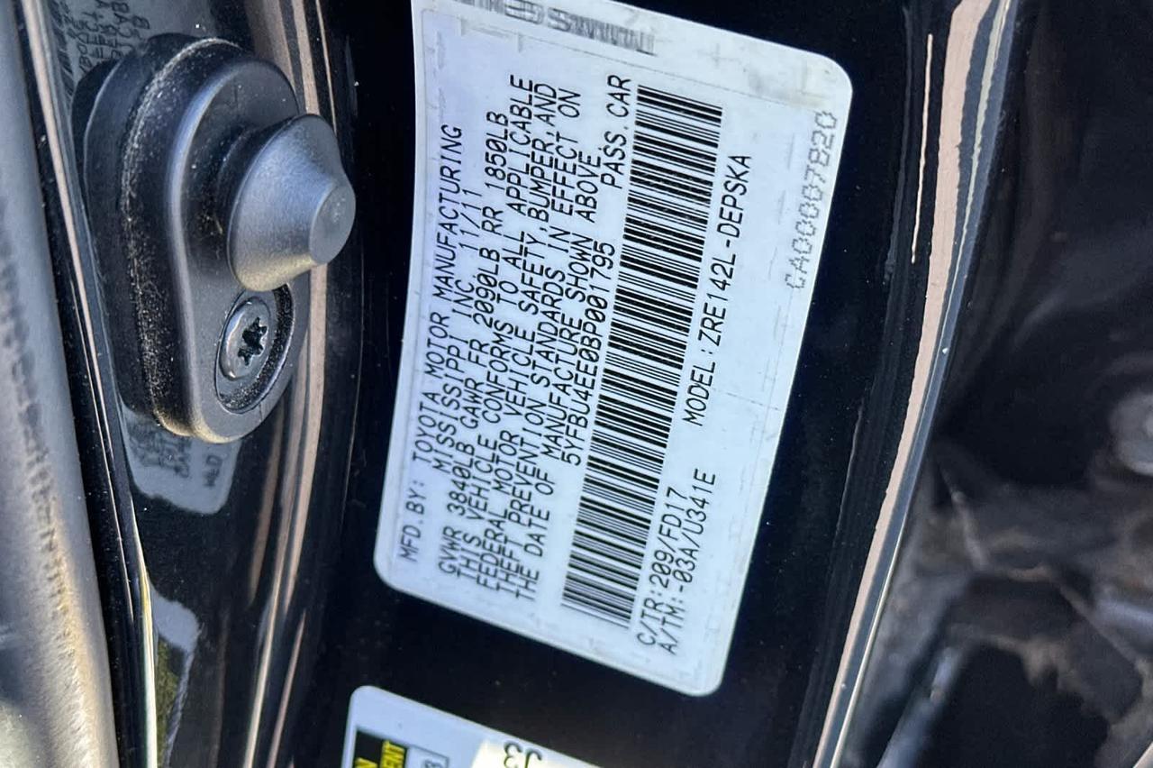 2011 Toyota Corolla S Roseville CA