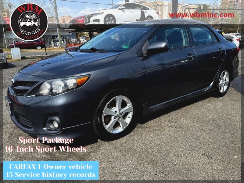 2011 Toyota Corolla S w/ Sport Package