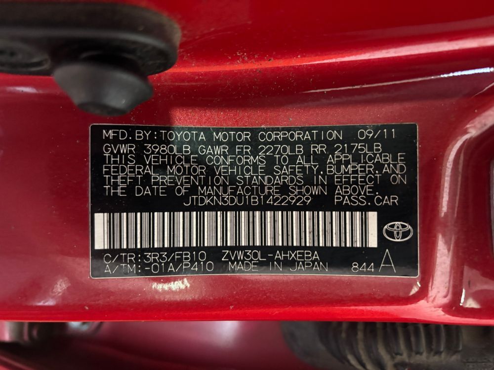 2011 Toyota Prius Two Franklin OH