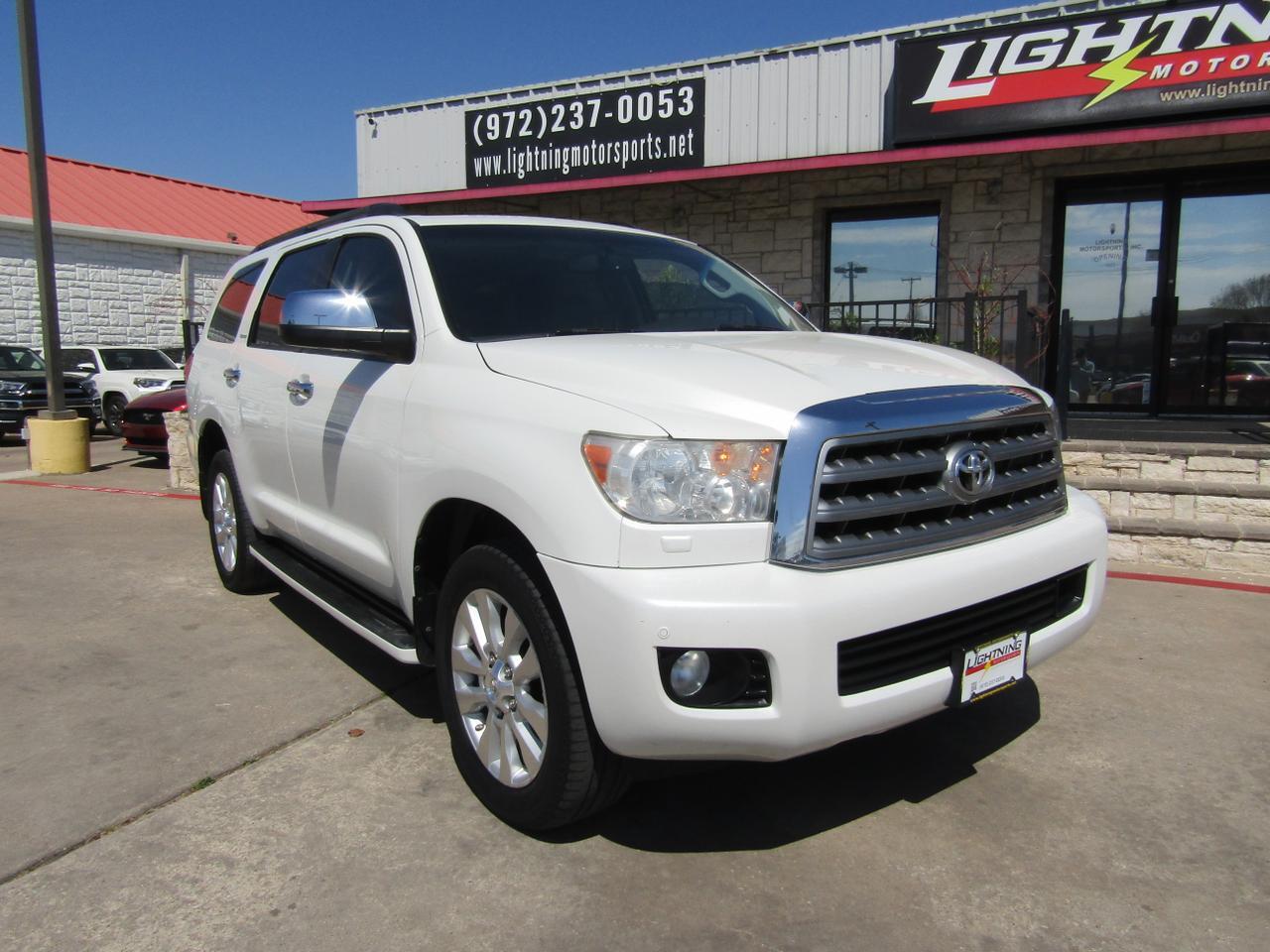2011 Toyota Sequoia RWD LV8 6-Spd AT Platinum (Natl) Grand Prairie TX