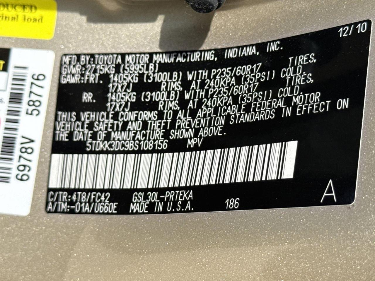 2011 Toyota Sienna LE San Antonio TX