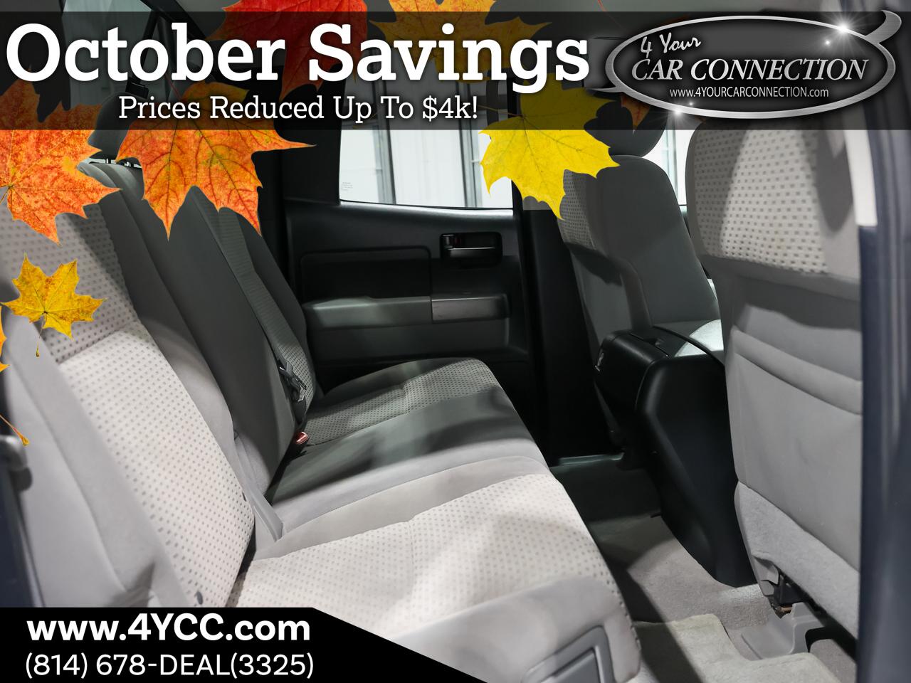 2011 Toyota Tundra SR5 TRD Double Cab 4WD Cranberry PA