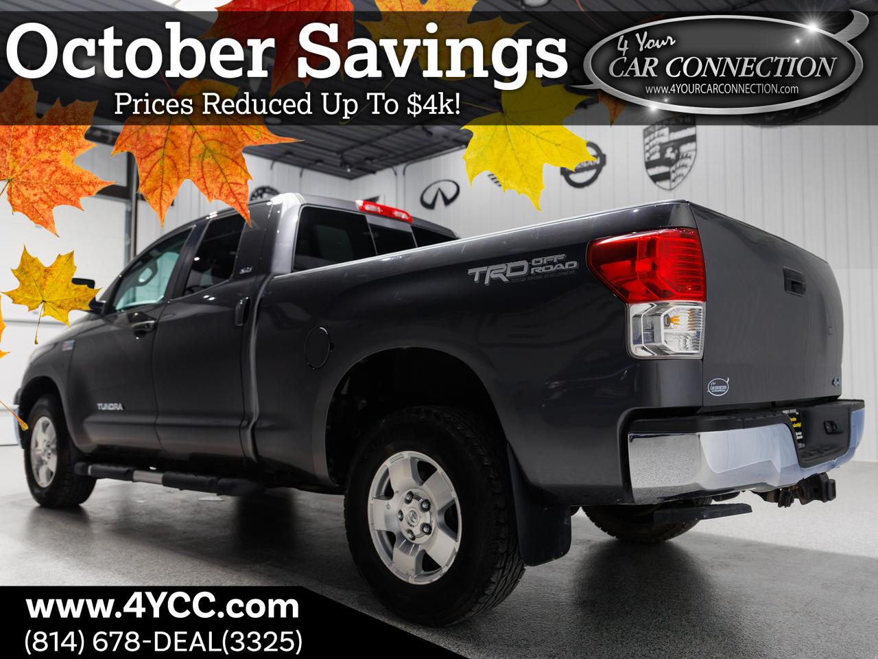 2011 Toyota Tundra SR5 TRD Double Cab 4WD Cranberry PA