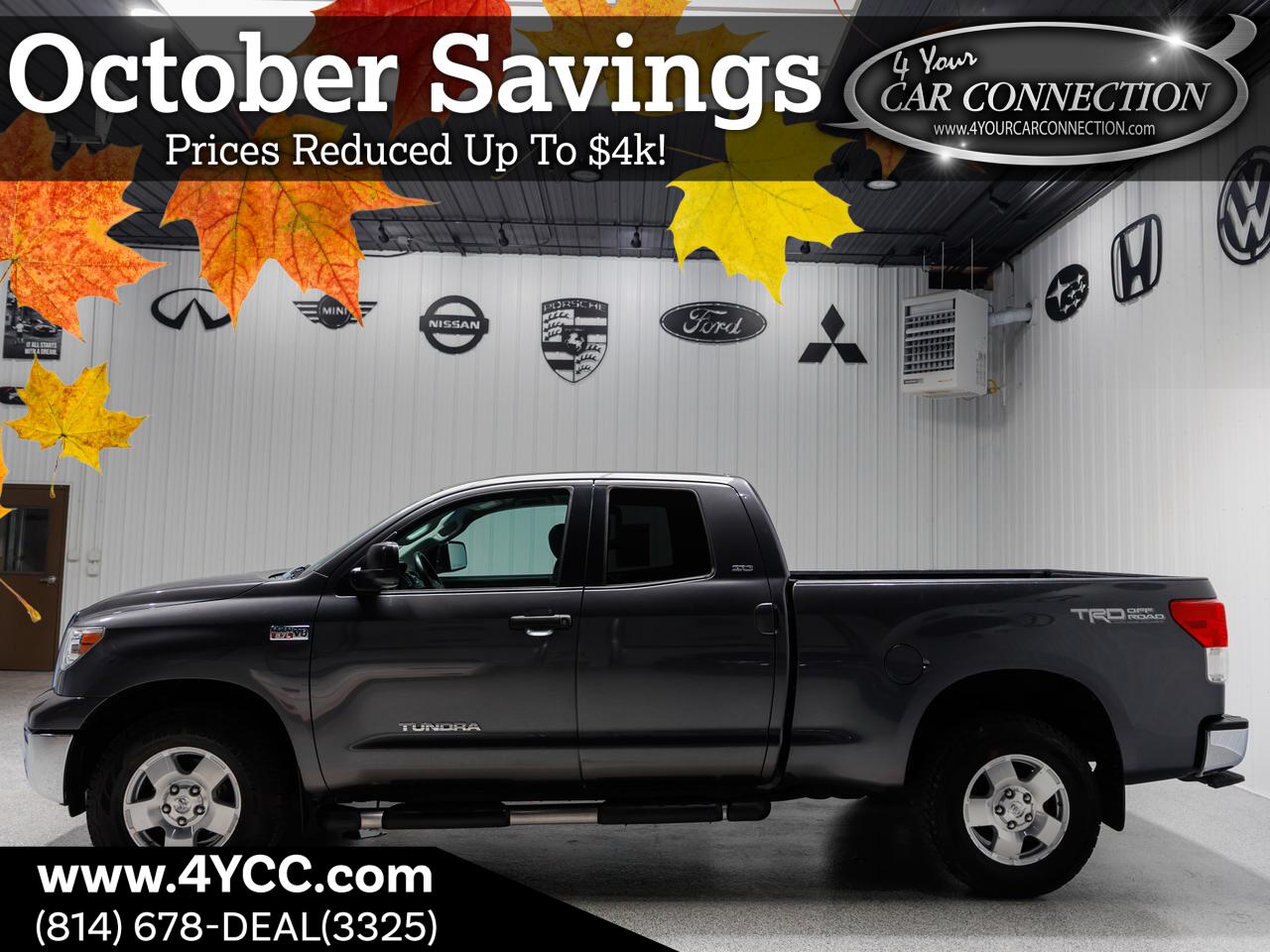 2011 Toyota Tundra SR5 TRD Double Cab 4WD Cranberry PA