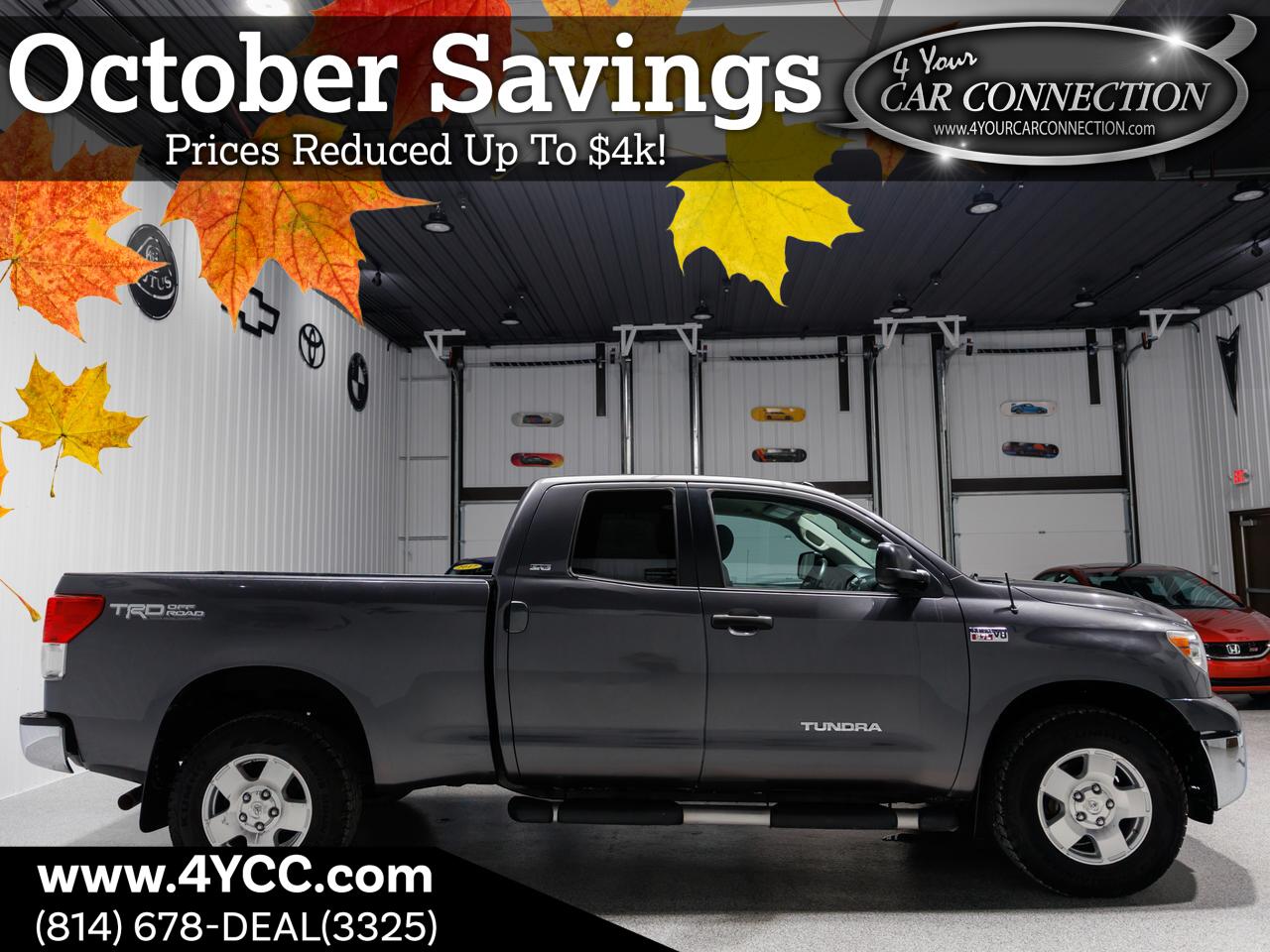 2011 Toyota Tundra SR5 TRD Double Cab 4WD Cranberry PA