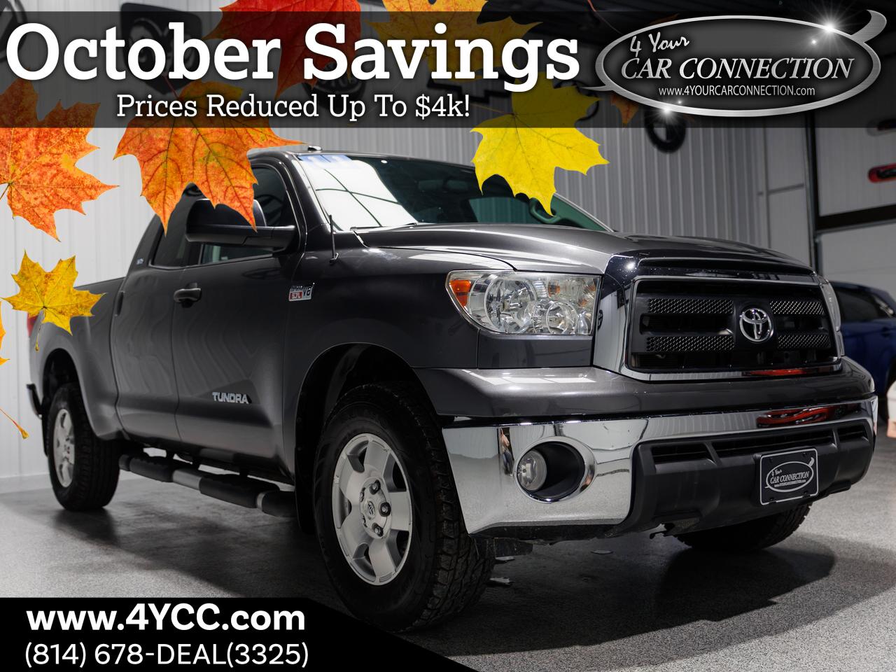 2011 Toyota Tundra SR5 TRD Double Cab 4WD Cranberry PA